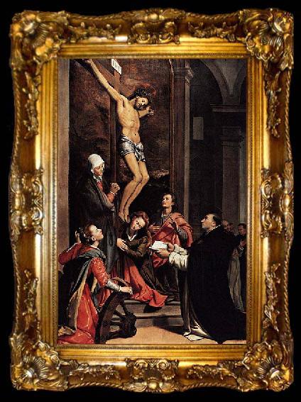 framed  Santi Di Tito Vision of St Thomas Aquinas, ta009-2